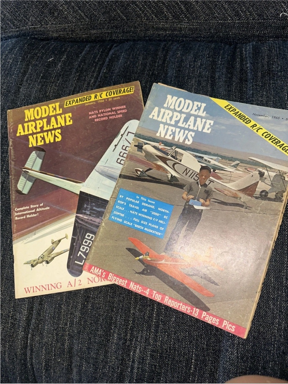 Model Airplane News November 1965 January 1966